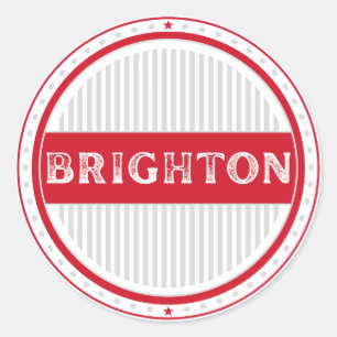 Adesivo Emblema do Orgulho da Cidade de Brighton – Identid