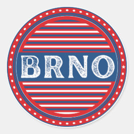 Adesivo Emblema do Orgulho da Cidade de Brno – Identidade