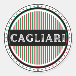Adesivo Emblema do Orgulho da Cidade de Cagliari – Identid