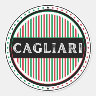 Adesivo Emblema do Orgulho da Cidade de Cagliari – Identid