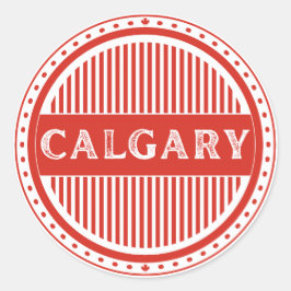 Adesivo Emblema do Orgulho da Cidade de Calgary – Identida