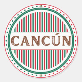 Adesivo Emblema do Orgulho da Cidade de Cancun – Identidad