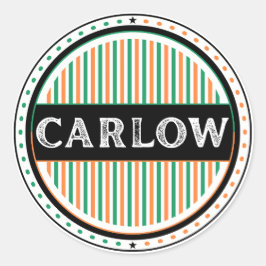 Adesivo Emblema do Orgulho da Cidade de Carlow – Identidad