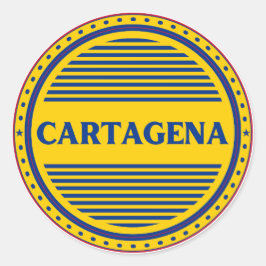 Adesivo Emblema do Orgulho da Cidade de Cartagena – Identi