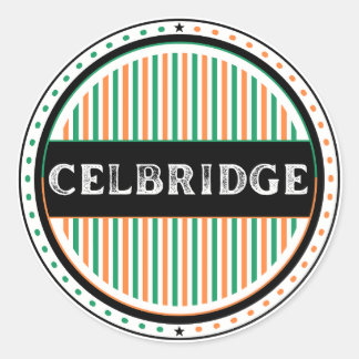 Adesivo Emblema do Orgulho da Cidade de Celbridge – Identi