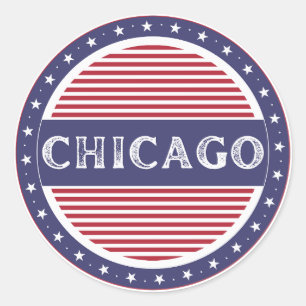 Adesivo Emblema do Orgulho da Cidade de Chicago – Identida