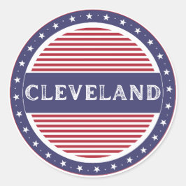 Adesivo Emblema do Orgulho da Cidade de Cleveland - Identi