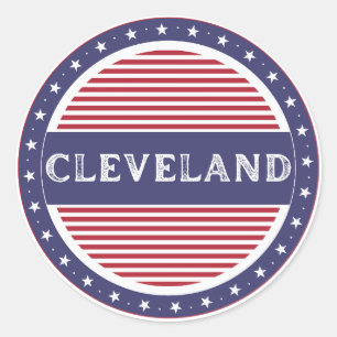 Adesivo Emblema do Orgulho da Cidade de Cleveland - Identi