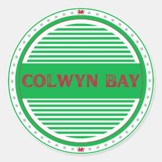 Adesivo Emblema do Orgulho da Cidade de Colwyn Bay – Ident