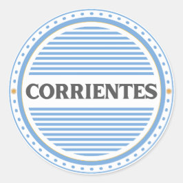 Adesivo Emblema do Orgulho da Cidade de Corrientes – Ident