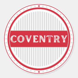 Adesivo Emblema do Orgulho da Cidade de Coventry – Identid