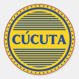 Adesivo Emblema do Orgulho da Cidade de Cucuta – Identidad