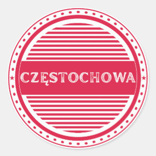 Adesivo Emblema do Orgulho da Cidade de Czestochowa – Iden