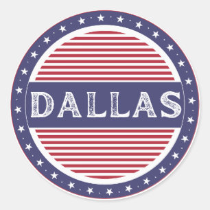 Adesivo Emblema do Orgulho da Cidade de Dallas – Identidad