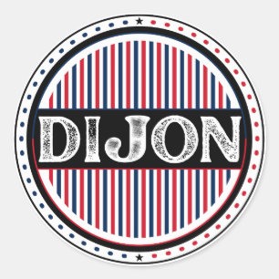 Adesivo Emblema do Orgulho da Cidade de Dijon – Identidade