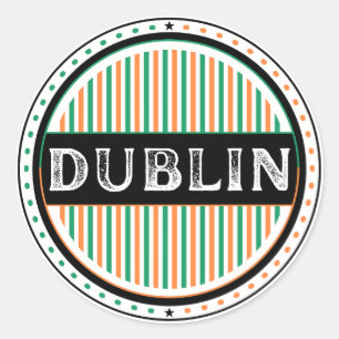 Adesivo Emblema do Orgulho da Cidade de Dublin – Identidad