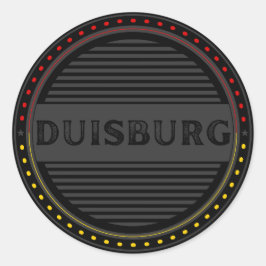 Adesivo Emblema do Orgulho da Cidade de Duisburg – Identid