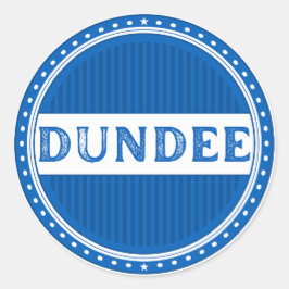 Adesivo Emblema do Orgulho da Cidade de Dundee – Identidad