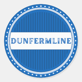 Adesivo Emblema do Orgulho da Cidade de Dunfermline – Iden