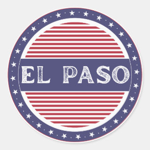 Adesivo Emblema do Orgulho da Cidade de El Paso – Identida