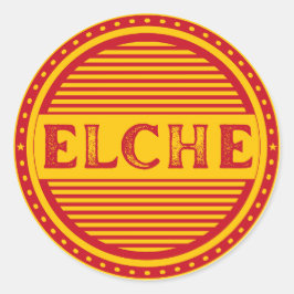 Adesivo Emblema do Orgulho da Cidade de Elche – Identidade