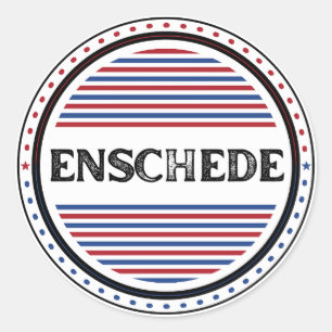 Adesivo Emblema do Orgulho da Cidade de Enschede – Identid