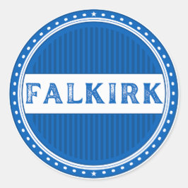 Adesivo Emblema do Orgulho da Cidade de Falkirk – Identida