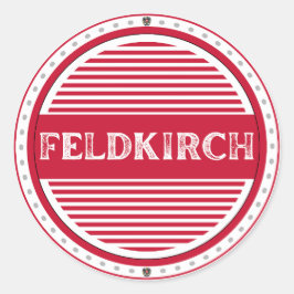 Adesivo Emblema do Orgulho da Cidade de Feldkirch – Identi