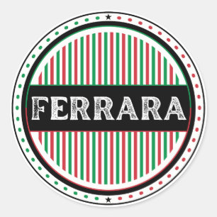 Adesivo Emblema do Orgulho da Cidade de Ferrara – Identida