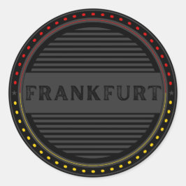 Adesivo Emblema do Orgulho da Cidade de Frankfurt – Identi
