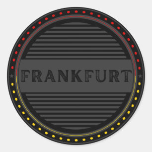 Adesivo Emblema do Orgulho da Cidade de Frankfurt – Identi