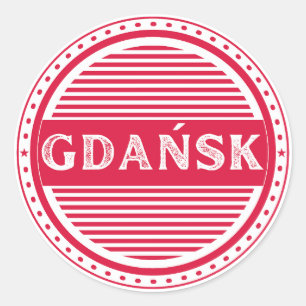 Adesivo Emblema do Orgulho da Cidade de Gdansk – Identidad