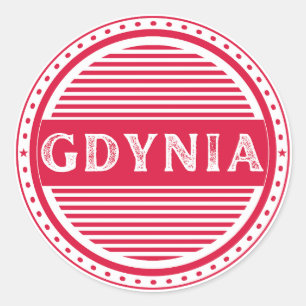 Adesivo Emblema do Orgulho da Cidade de Gdynia – Identidad