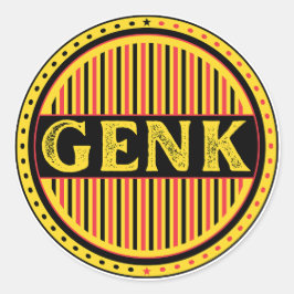 Adesivo Emblema do Orgulho da Cidade de Genk – Identidade 