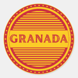 Adesivo Emblema do Orgulho da Cidade de Granada – Identida