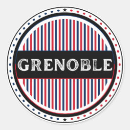 Adesivo Emblema do Orgulho da Cidade de Grenoble – Identid