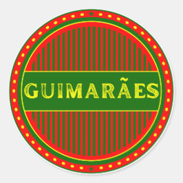 Adesivo Emblema do Orgulho da Cidade de Guimarães – Identi