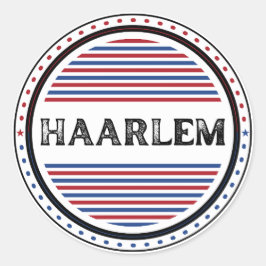 Adesivo Emblema do Orgulho da Cidade de Haarlem – Identida