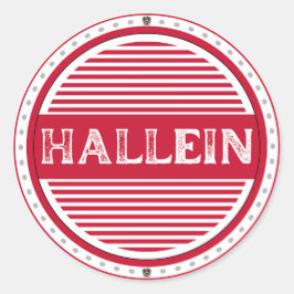 Adesivo Emblema do Orgulho da Cidade de Hallein – Identida