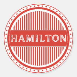 Adesivo Emblema do Orgulho da Cidade de Hamilton – Identid