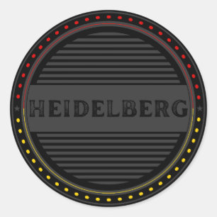Adesivo Emblema do Orgulho da Cidade de Heidelberg – Ident