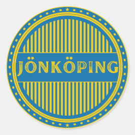 Adesivo Emblema do Orgulho da Cidade de Jönköping – Identi