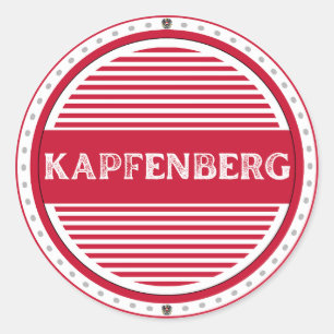Adesivo Emblema do Orgulho da Cidade de Kapfenberg – Ident