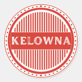 Adesivo Emblema do Orgulho da Cidade de Kelowna – Identida