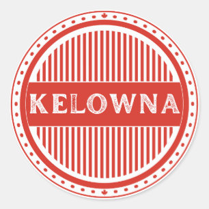 Adesivo Emblema do Orgulho da Cidade de Kelowna – Identida