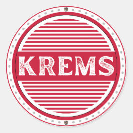 Adesivo Emblema do Orgulho da Cidade de Krems – Identidade