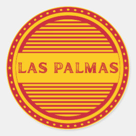 Adesivo Emblema do Orgulho da Cidade de Las Palmas – Ident