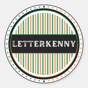 Adesivo Emblema do Orgulho da Cidade de Letterkenny – Iden