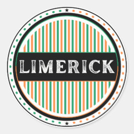 Adesivo Emblema do Orgulho da Cidade de Limerick – Identid