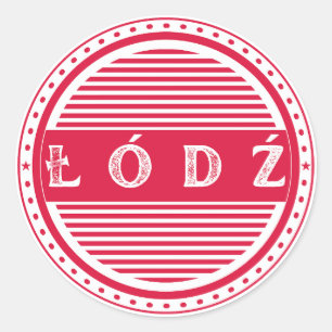 Adesivo Emblema do Orgulho da Cidade de Lodz – Identidade